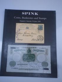 1998 年《新加坡.斯宾克：邮品.纸币》拍卖