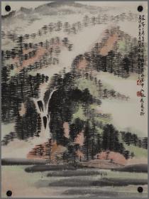 白良栋，山水画