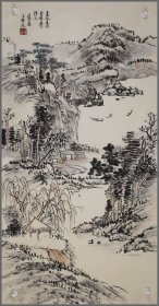 汪声远，歙县岑山渡人，山水画