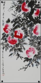 陈子林，花卉画