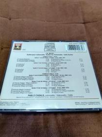 EMI 巴赫-无伴奏大提琴组曲/卡萨尔斯CASALS / BACH  2CD 英天使首版