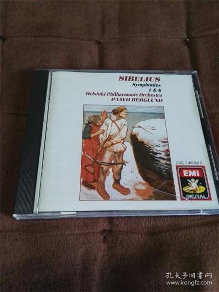 EMI 西贝柳斯-第1&6交响曲/贝尔格伦德 BERGLUND/SIBELIUS 东芝1A1天使首版