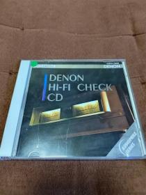 DENON  发烧测试系统试音碟  Hi-Fi Check CD 天龙刻字首版