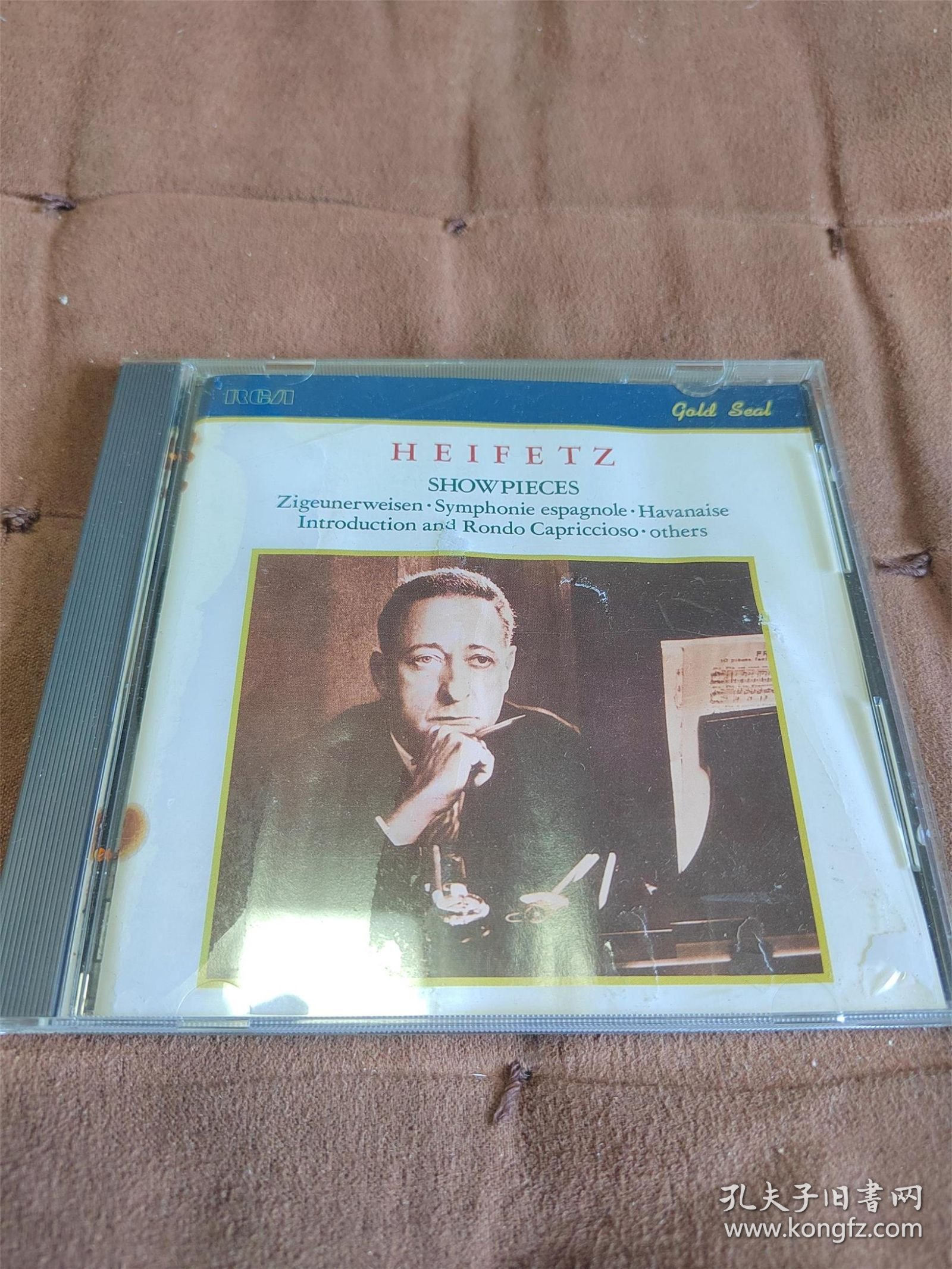 RCA 海菲兹-流浪者之歌/ HEIFETZ- Showpieces 日JVC长城标11首版