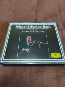 DG 巴赫-6首无伴奏小提琴奏鸣曲组曲/谢林Szeryng/Bach 2CD 日本版