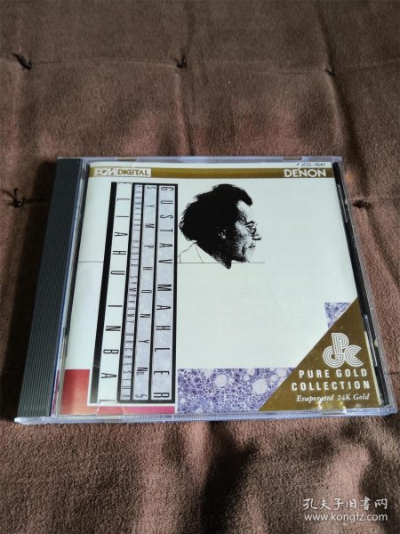 DENON 马勒-第五交响曲/ 殷巴尔Inbal/Mahler 天龙虚字24K金碟限量首版