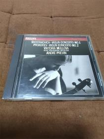 PHILIPS 肖斯塔科维奇&普罗科非耶夫-小提琴协奏曲/穆洛娃 Mullova 德戒指银圈PMDC01