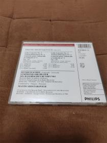 PHILIPS 肖斯塔科维奇-大提琴协奏曲/席夫  Schiff德版戒指银圈