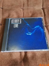 上榜天碟 ARISTA 肯尼基-现场/ KENNY G-LIVE/ 日JVC长城标11首版