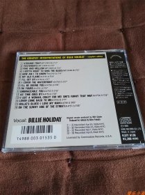 JAZZ女声 比莉哈乐黛-奇妙的果实 BILLIE HOLIDAY 3200元JVC刻字首版