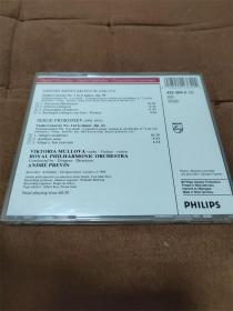 PHILIPS 肖斯塔科维奇&普罗科非耶夫-小提琴协奏曲/穆洛娃 Mullova 德戒指银圈PMDC01