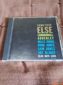 JAZZ天碟 Cannonball Adderley Somethin' Else /加农炮 天龙虚字24K金碟首版