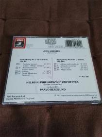 EMI 西贝柳斯-第1&6交响曲/贝尔格伦德 BERGLUND/SIBELIUS 东芝1A1天使首版