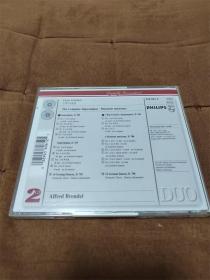 PHILIPS 舒伯特-即兴曲全集/音乐瞬间/布伦德尔 2CD  英版M&L