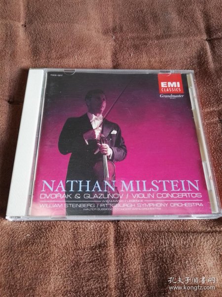 東芝EMI 德沃夏克&格拉祖诺夫-小提琴协奏曲/米尔斯坦 东芝版