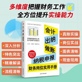 会计、出纳、做账、纳税申报:财务岗位实用手册