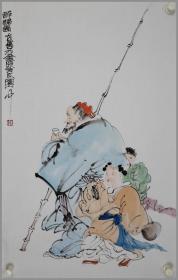 于友善，山东乳山人（人物画）