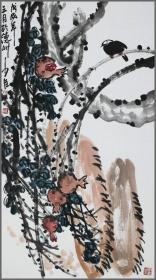 邢少臣，花卉画