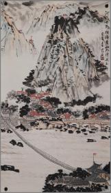 罗铭，山水画