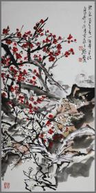 黎柱成，广东中山人（花卉画）