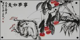 韩良武，花卉画