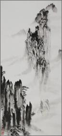 张宏钊，山水画