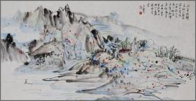 吕效书，山水画