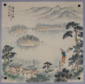 陈冰心，山水画