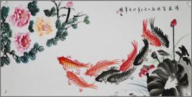 许国立，花卉画