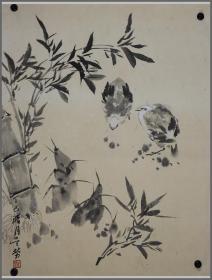 吴劳， 浙江义乌人（花鸟画）