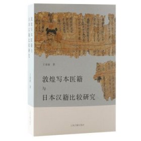 敦煌写本医籍与日本汉籍比较研究