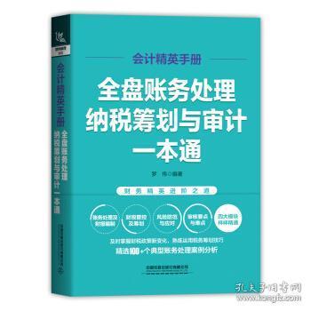 会计精英手册：全盘账务处理、纳税筹划与审计一本通