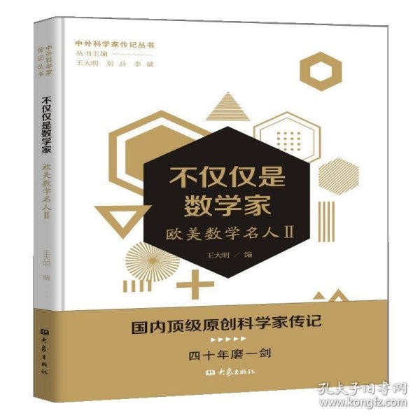 不仅仅是数学家——欧美数学名人二/中外科学家传记丛书