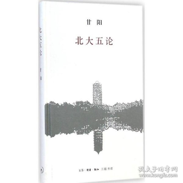 北大五论 甘阳 著生活·读书·新知三联书店9787108051523