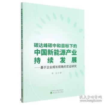 碳达峰碳中和目标下的中国新能源产业持续发展--基于企业成长视角的实证研究