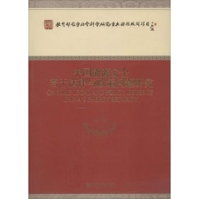 教育部哲学社会科学研究重大课题攻关项目：中国能源安全若干法律与政策问题研究