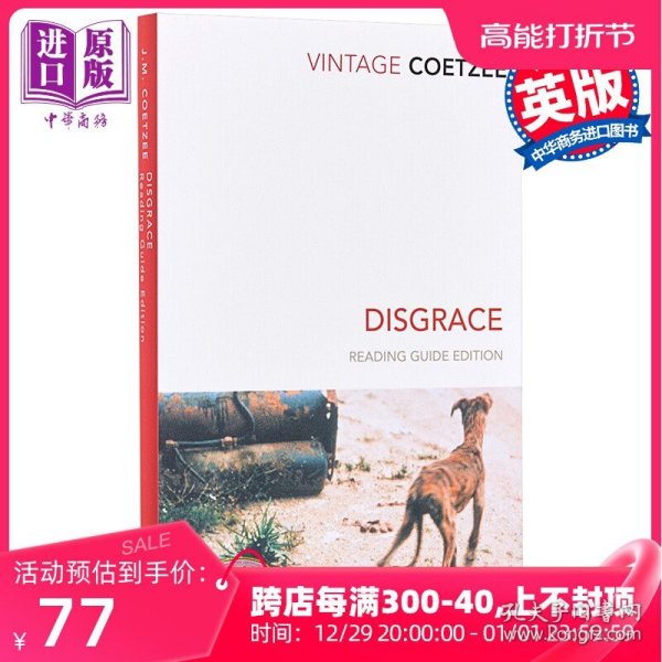 Disgrace:ReadingGuideEdition(VintageClassics)