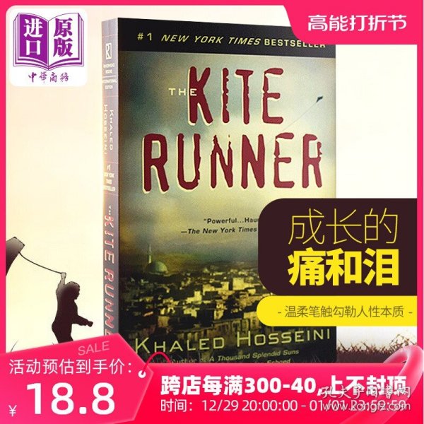 The Kite Runner 追风筝的人 英文原版