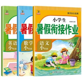 新版六年级下册暑假作业语文+数学+英语（共3本）部编人教版小升初年级暑假衔接作业（复习+预习）