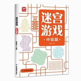 迷宫游戏（全4册）专注力培养闯关儿童4级进阶式3-6-7-10-12岁玩具书益智开发锻炼观察力判断力