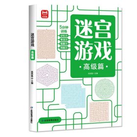 迷宫游戏（全4册）专注力培养闯关儿童4级进阶式3-6-7-10-12岁玩具书益智开发锻炼观察力判断力