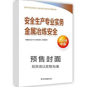 2022版中级 安全生产专业实务金属冶炼安全