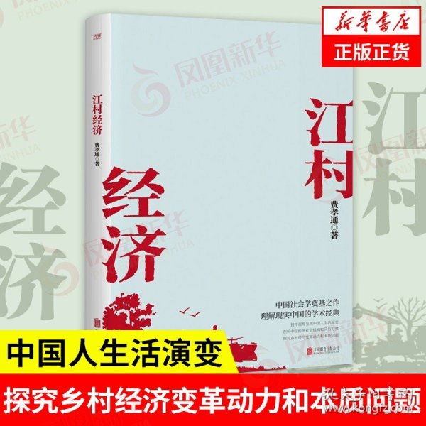 江村经济（社会学泰斗费孝通学术经典！国际人类学界的经典之作；一书了解现实的中国。）