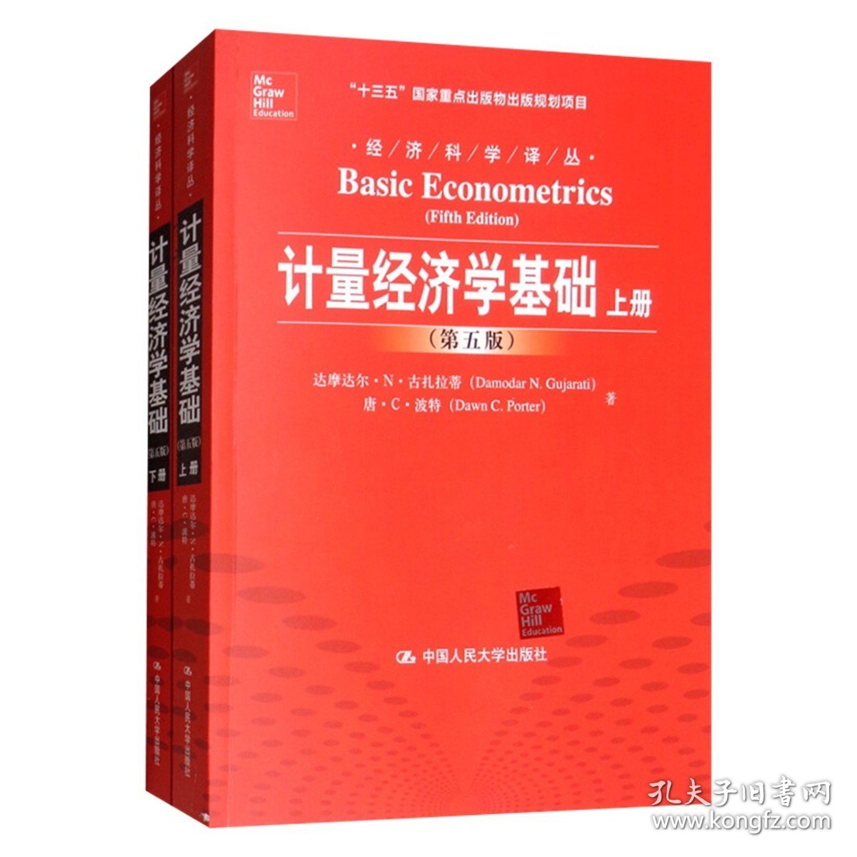 计量经济学基础 第5版 上下册 第五版中文版