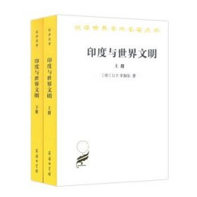 汉译名著本17：印度与世界文明（套装共2册）