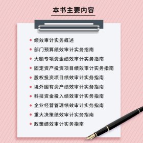 绩效审计实务指南