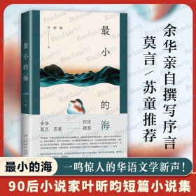 最小的海（余华作序力荐，莫言青睐，90后文学新声叶昕昀小说集。予你废墟之上重建烟火生活的力量。）