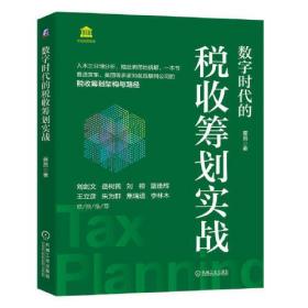 数字时代的税收筹划实战9787111716693