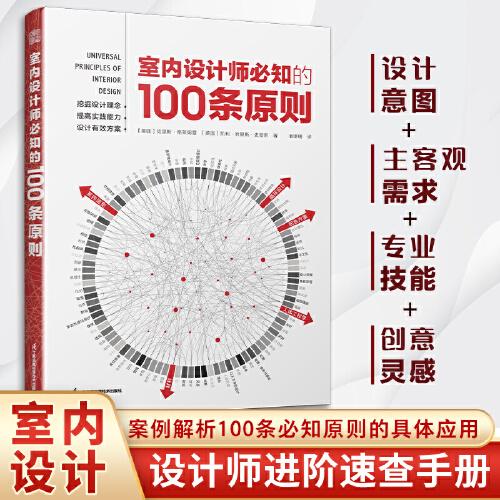 室内设计师必知的100条原则 室内设计室内设计师室原则室内设计灵感室内设计宝典室内设计理念人体工程学空间尺寸材料设计书