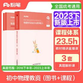 物理学科知识与教学能力 初中(全3册)